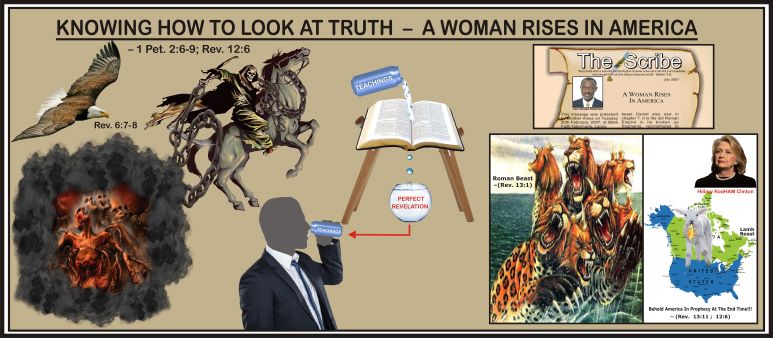 KNOWING HOW TO LOOK AT TRUTH; A WOMAN RISES IN AMERICA